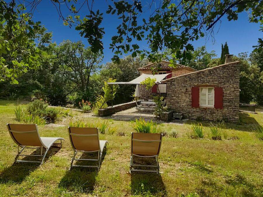 Terrasse ext., Le Bastidon — location en Luberon