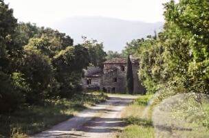 Chemin d'accès, Le Bastidon — location en Luberon
